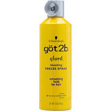 Schwarzkopf Glued Freeze Spray, Blasting Hold 4 - 12 oz